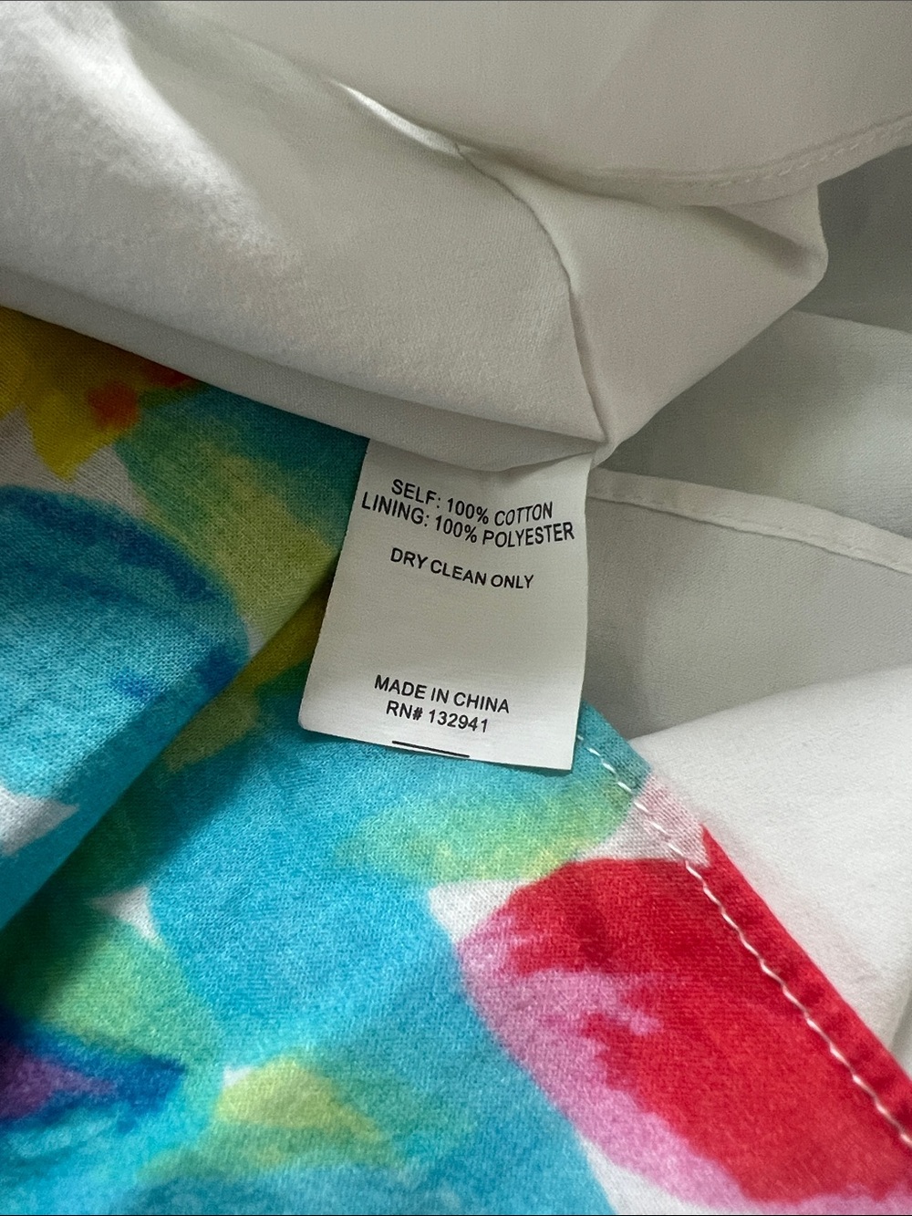 Amanda Uprichard Cicily Dress In Sorrento Print . Size Large - Picture 9 of 9